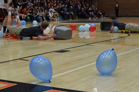 Clubs strive to win Hungry Hungry Hippos.