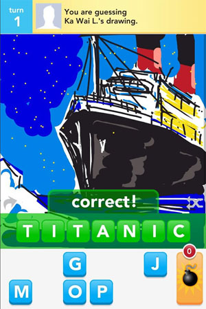 Draw Something to pass the time away