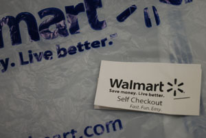 Self Checkout finally comes ot Walmart