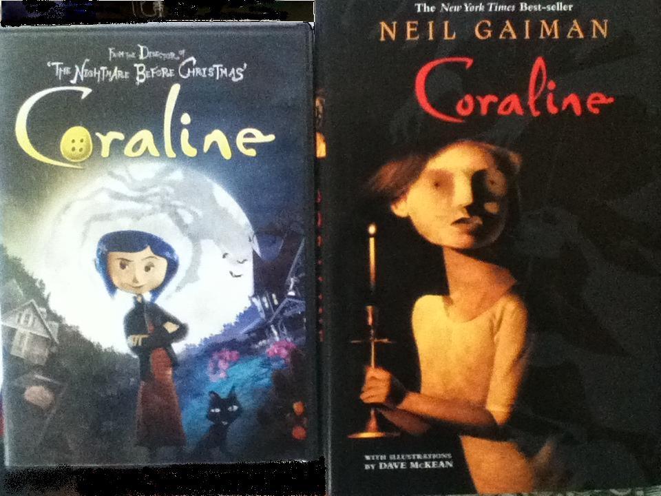 Review of the book and movie versions of Coraline