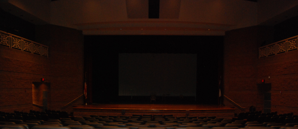 The+auditorium+that+the+production+will+premiere+in.