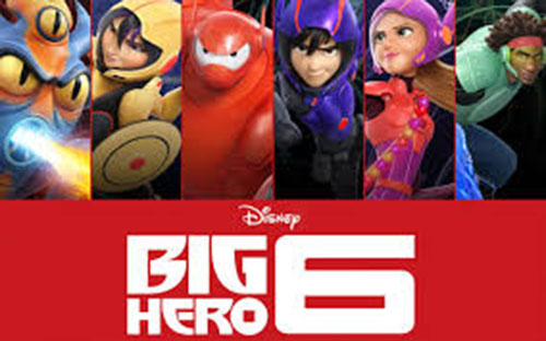 The protagonists of Big Hero 6