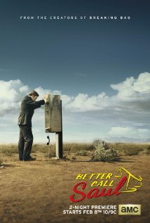 The poster for the new hit show, Better Call Saul.