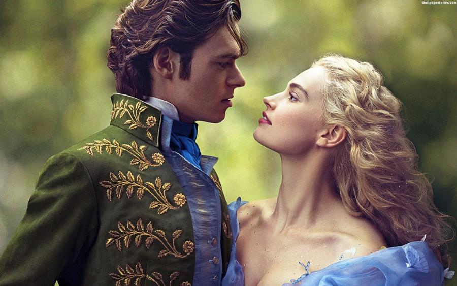 Lily James and Richard Madden star as Cinderella and Prince Kit.
