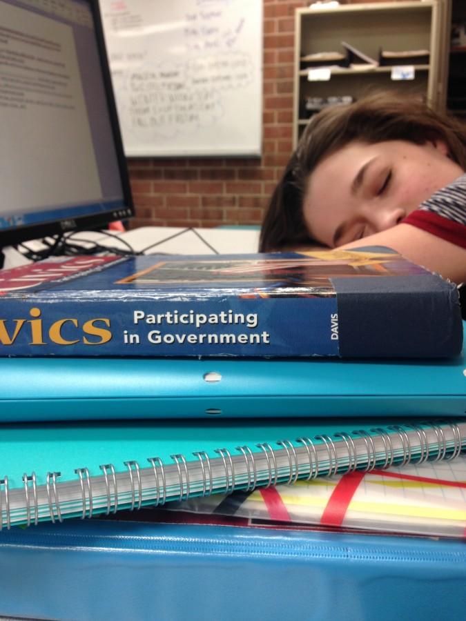 Students snooze their way to success
