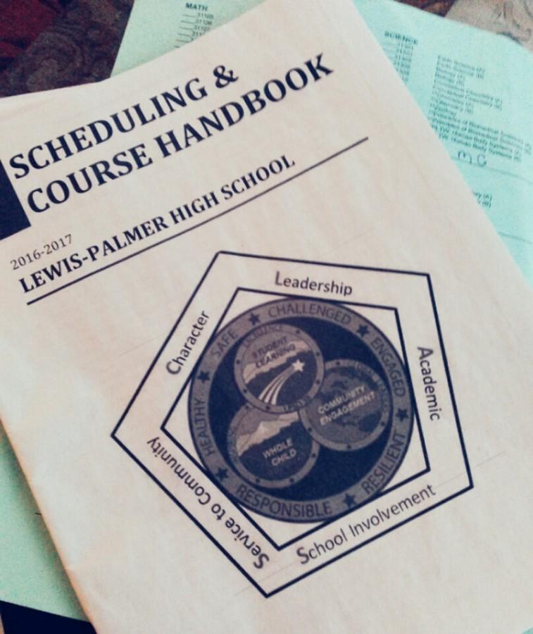 Scheduling handbook, and freshman registration paper.