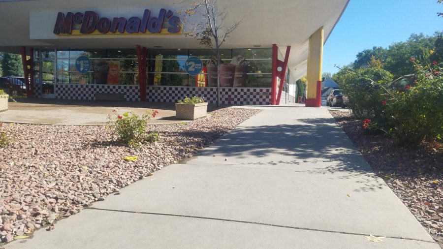 One of the three participating McDonalds  restaurants in the state of Colorado.