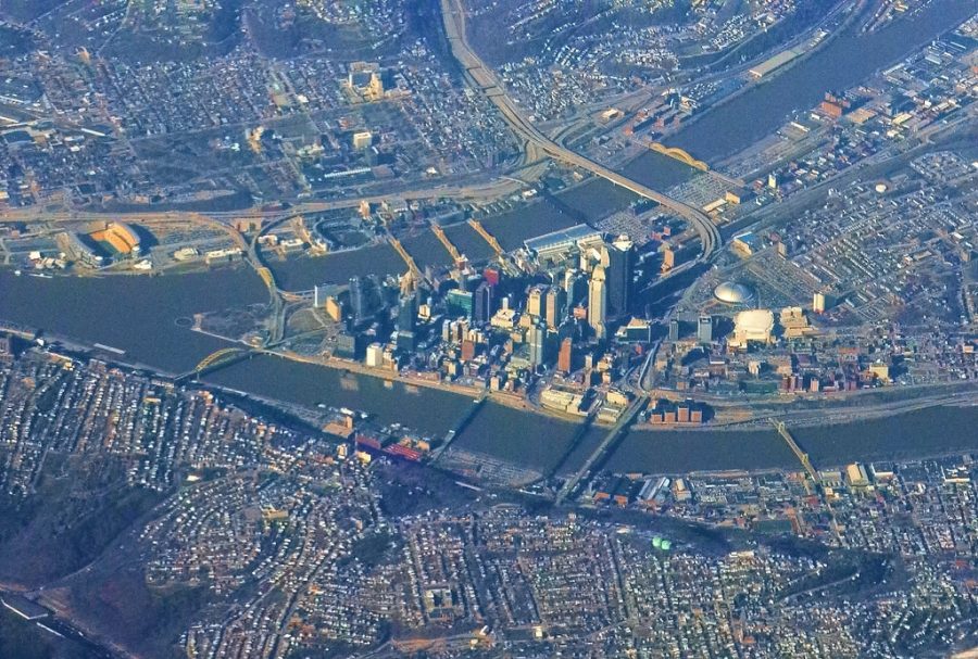 An image is taken of the city of Pittsburgh, Pennsylvania. The city was recently hit by the biggest terrorist attack on a Jewish community in United States history.  