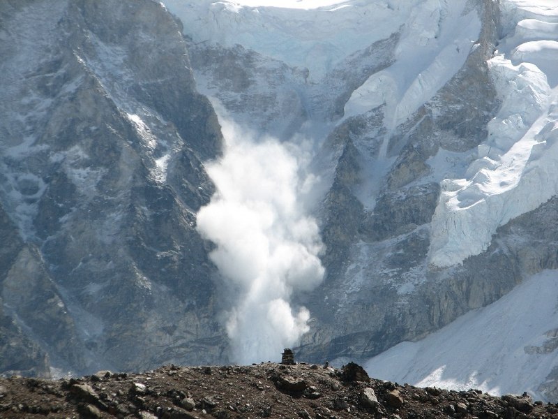 An avalanche falls in the Himalayas near Mount Everest, showing the power that avalanche can have. Colorado has been experiencing an absurd amount of avalanches in the past month, causing new avalanche records for the state.

